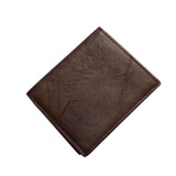 DIOULAORENTOU Brand Vintage Cowhide Genuine Leather Mens Wallet Small Biflod Man Purse Short Vertical Wallets with Card Holder