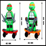 6Pcs/Set Turtle Leonardo Raphael Michelangelo Donatello Model Building Block Toys BELA Brinquedos For Children Compatible Legoe