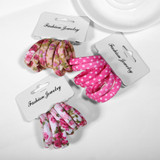 6PCS/Set Cotton Print Kids Hair Ropes High Elastic Hair Bands Fashion Accessories Hair Band Accessories