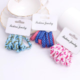 6PCS/Pack New Korean Cotton Print Hair Ropes Leopard High Elastic Headband Elegance Hair Bands For Women Girls Hair Accessories 6PCS/Pack New Korean Cotton Print Hair Ropes Leopard High Elastic Headband Elegance Hair Bands For Women Girls Hair Accessories