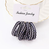 6PCS/Pack New Korean Cotton Print Hair Ropes Leopard High Elastic Headband Elegance Hair Bands For Women Girls Hair Accessories 6PCS/Pack New Korean Cotton Print Hair Ropes Leopard High Elastic Headband Elegance Hair Bands For Women Girls Hair Accessories