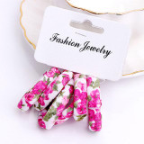 6PCS/Pack New Korean Cotton Print Hair Ropes Leopard High Elastic Headband Elegance Hair Bands For Women Girls Hair Accessories 6PCS/Pack New Korean Cotton Print Hair Ropes Leopard High Elastic Headband Elegance Hair Bands For Women Girls Hair Accessories