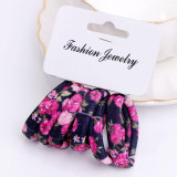 6PCS/Pack New Korean Cotton Print Hair Ropes Leopard High Elastic Headband Elegance Hair Bands For Women Girls Hair Accessories 6PCS/Pack New Korean Cotton Print Hair Ropes Leopard High Elastic Headband Elegance Hair Bands For Women Girls Hair Accessories