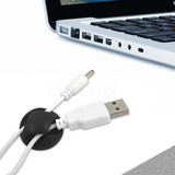6Pcs/Lot Multipurpose Earphone Cable Drop Clip Wire Organizer USB Charger Cord Holder