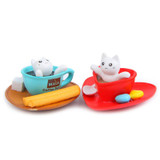 6Pcs/Lot Lovely PVC Kitten Cat Action Figure Toys DIY Home Decor Children Collect Toys Birthday Gifts
