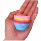 6pcs Silicone Cake Mold Muffin Cupcake Baking Dishes Pan Form to Bake Cake Dessert Decorating Tools Bakeware Kitchen Dining Bar