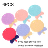 6PCS Silicone Lollipops Teethers Diy Baby Tooth Teether Bpa Free Baby Care Products Thumb Sucking Baby Toys JETM.HH