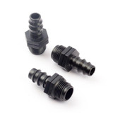 6pcs NuoNuoWell 1/2" Male Tread To 16mm Barbed Hose Straight Connector Garden Watering System Hose Fittings Irrigation Parts