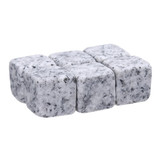 6pcs Natural Whiskey Stones Sipping Ice Cube Whisky Stone Whisky Rock Cooler Wedding Gift Favor Christmas Bar