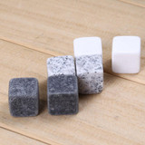 6pcs Natural Whiskey Stones Sipping Ice Cube Whisky Stone Whisky Rock Cooler Wedding Gift Favor Christmas Bar