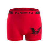 6PCS New Polyester Cotton Butterfly Pattern Men's Underwear Flat Short Shorts Sexy breathable Mens seamless underwear boxers