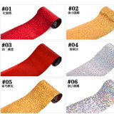 6pcs  Nail Art Decoration Glitter Diamond Metal Nail Art Decor Rhinestones Tips Metallic Studs