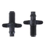 6mm Male Thread Single Barbed 4/7mm PVC Hose Connector Home Garden Drip Irrigation Watering Fitting Connector 50/100Pcs