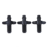 6mm Male Thread Single Barbed 4/7mm PVC Hose Connector Home Garden Drip Irrigation Watering Fitting Connector 50/100Pcs