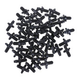 6mm Male Thread Single Barbed 4/7mm PVC Hose Connector Home Garden Drip Irrigation Watering Fitting Connector 50/100Pcs