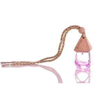 6ml Car Perfume Essential Oil Empty Bottle Glass Pendant Vehicle Perfume Bottle Car Decoration Supplies Car Accessories