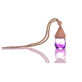 6ml Car Perfume Essential Oil Empty Bottle Glass Pendant Vehicle Perfume Bottle Car Decoration Supplies Car Accessories