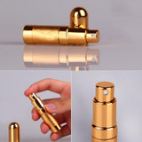 6ml Travel Mini Perfume Bottle Scent Pump Spray Case Parfum Pump Cosmetic Container Portable Refillable Atomizer Storage Bottle
