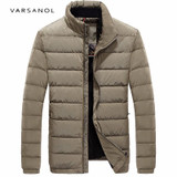 Varsanol New Casual 90% White Duck Down Jacket Men Winter Warm Coat Plus Size Jackets Long Sleeve Thicken Outerwear Hot Sale2017