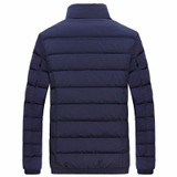 Varsanol New Casual 90% White Duck Down Jacket Men Winter Warm Coat Plus Size Jackets Long Sleeve Thicken Outerwear Hot Sale2017