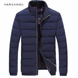 Varsanol New Casual 90% White Duck Down Jacket Men Winter Warm Coat Plus Size Jackets Long Sleeve Thicken Outerwear Hot Sale2017