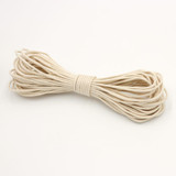 TYRY.HU Original 20 Meters DIY Rope Twisted Waxed Cotton Cord String Thread Line 1/1.5/1.8mm For Making Necklace Parcifier Chain