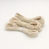 TYRY.HU 1/1.5/1.8mm Waxed Cotton Cord Baby Teether Accessories 10m Rope Waxed Twisted String Thread Line For DIY Jewelry Making