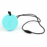 TYRU.HU Muiticolor Cookie Shaped Silicone Teether BPA Free Food Grade Silicone Materials Healthy Baby Chewed Teether For Baby