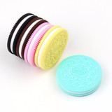 TYRU.HU Muiticolor Cookie Shaped Silicone Teether BPA Free Food Grade Silicone Materials Healthy Baby Chewed Teether For Baby