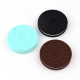 TYRU.HU BPA Free 3Pc Silicone Cookie Teether Food Grade Silicone Material Healthy Baby Chewed Teether For Fashion Jewelry Making