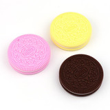 TYRU.HU BPA Free 3Pc Silicone Cookie Teether Food Grade Silicone Material Healthy Baby Chewed Teether For Fashion Jewelry Making