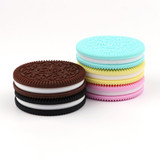 TYRU.HU BPA Free 3Pc Silicone Cookie Teether Food Grade Silicone Material Healthy Baby Chewed Teether For Fashion Jewelry Making