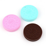 TYRU.HU BPA Free 3Pc Silicone Cookie Teether Food Grade Silicone Material Healthy Baby Chewed Teether For Fashion Jewelry Making