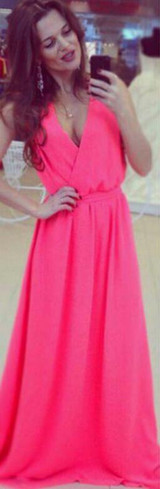 TYJTJY Summer Women dress Sexy Long Party Dresses 2018 Sleeveless Elegant Casual Pleated Chiffon Maxi Dress S-XXL