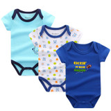 3pieces/lot Baby Bodysuits Baby Boy Clothes Cotton Body Bebes Newborn Baby Boys Girl Bodysuit Next Baby Clothing Set Jumpsuits