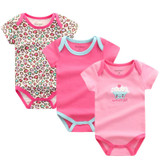 3pieces/lot Baby Bodysuits Baby Boy Clothes Cotton Body Bebes Newborn Baby Boys Girl Bodysuit Next Baby Clothing Set Jumpsuits