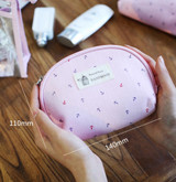 3pcs/Set Women Travel Cosmetic Bag Transparent PVC Zipper Make Up Clear Makeup Case Organizer Storage Pouch Toiletry Beauty Bag
