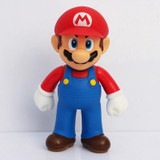 3Pcs/Set Super Mario Bros Luigi Mario Yoshi PVC Action Figures Toys 12cm Approx Great Gift Free Shipping