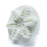 3Pcs/Set Snowflake Fondant Cake Decorating Plunger Sugarcraft Cutter Mold Tools Christmas Xmas Gift Cake Decorating Tools