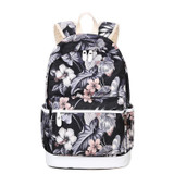 3pcs/Set Backpack Women Floral Printing Backpack Canvas Bookbags School Backpacks Bags for Teenage girls Bagpack Backbag