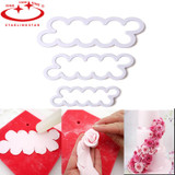 3Pcs/Set 2017 New Kitchen Rose Flower Cake Mold Cookie Cutter Fondant Cake Decorating Tools Sugarcraft Cutter Cake Baking Tool