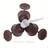 3pcs/pack use 150times Dolce Gusto Coffee Capsule Plastic Capsule Refillable Reusable Compatible with Nescafe Dolce Gusto refill