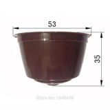 3pcs/pack use 150times Dolce Gusto Coffee Capsule Plastic Capsule Refillable Reusable Compatible with Nescafe Dolce Gusto refill