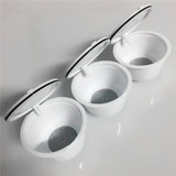 3pcs/pack use 150times Dolce Gusto Coffee Capsule Plastic Capsule Refillable Reusable Compatible with Nescafe Dolce Gusto refill