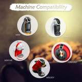 3pcs/pack use 150 times Refillable Dolce Gusto coffee Capsule nescafe dolce gusto reusable capsule dolce gusto capsules
