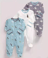 3pcs/lot Unisex Top Quality Baby Rompers Long Sleeve Cottom O-Neck 0-12M Novel Newborn Boys&amp;Girls Roupas de Baby Clothes