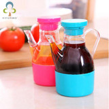 3pcs/lot Leakage oiler installed oil bottle kitchen supplies soy sauce pot color sesame oil sesame oil seasoning bottle LYQ