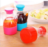 3pcs/lot Leakage oiler installed oil bottle kitchen supplies soy sauce pot color sesame oil sesame oil seasoning bottle LYQ
