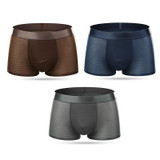 3pcs/lot Chenke Men Underwear Boxers Breathable Sexy Spandex Men Underwear Low Cost Homosexual Angle Boxer Shorts Panties