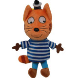 3pcs/lot 20cm Kawaii Brinquedos happy cat plush toys cartoon animal cat Stuffed Toys for Child